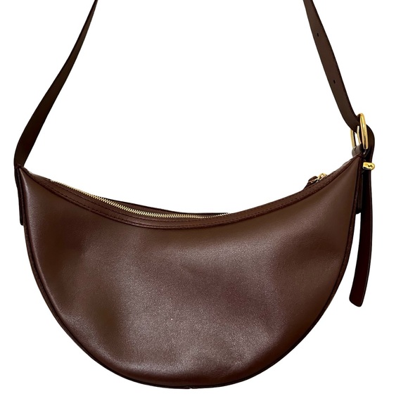 Madewell The Essential Sling Crossbody Bag in Chocolate Raisin - Picture 2 of 10